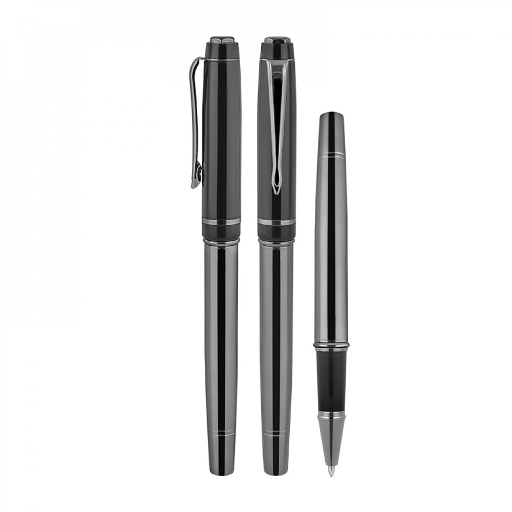 Gepersonaliseerde Pen Set - Schrijfset Met Gegraveerde Houten Doos