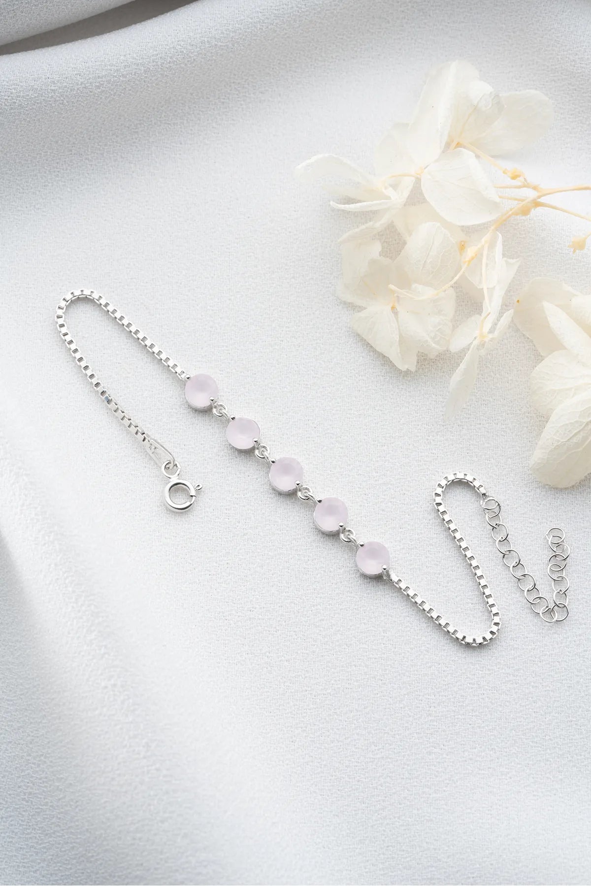 Blush Zirkonia -Armband - 925 Silber