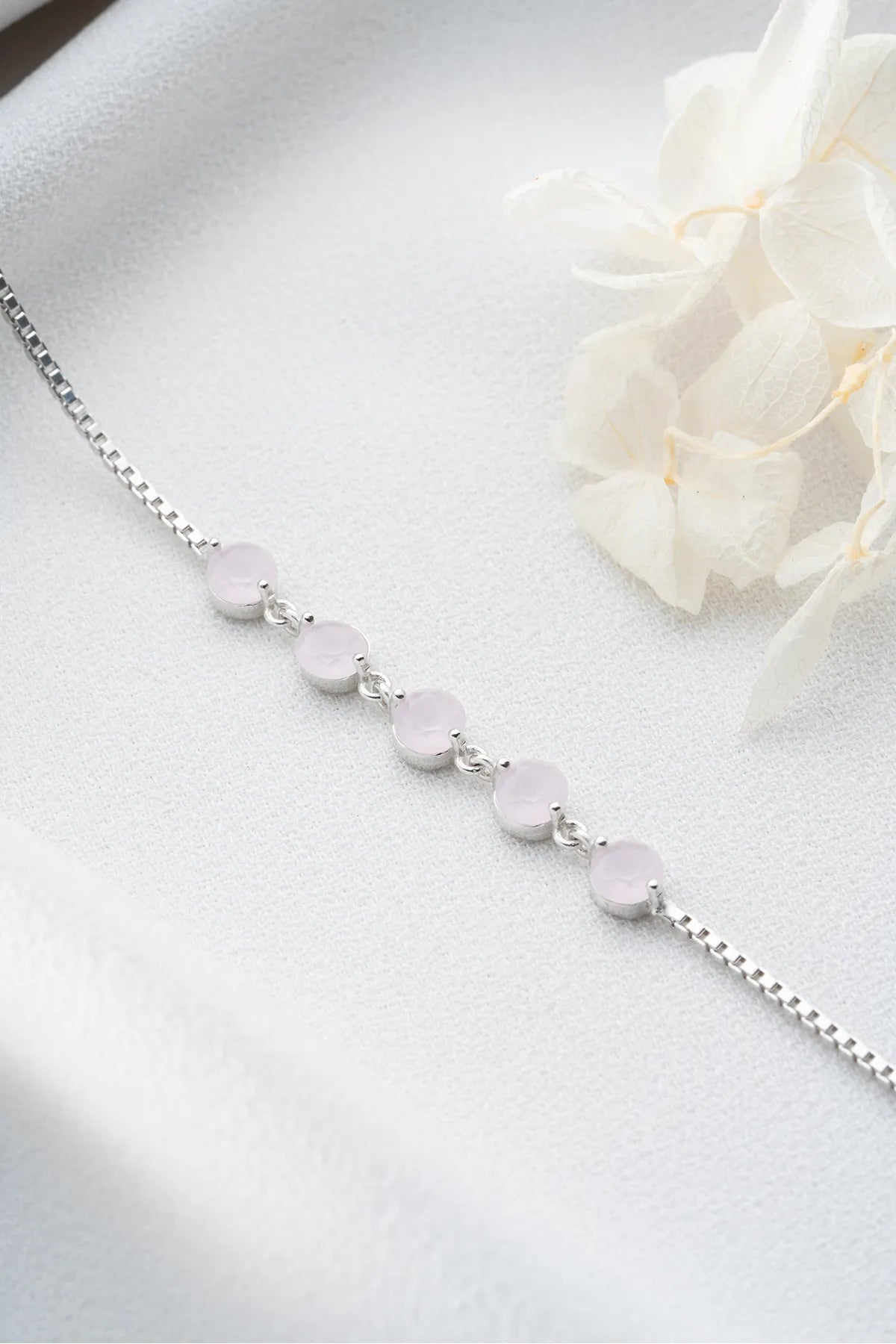 Blush Zirkonia -Armband - 925 Silber