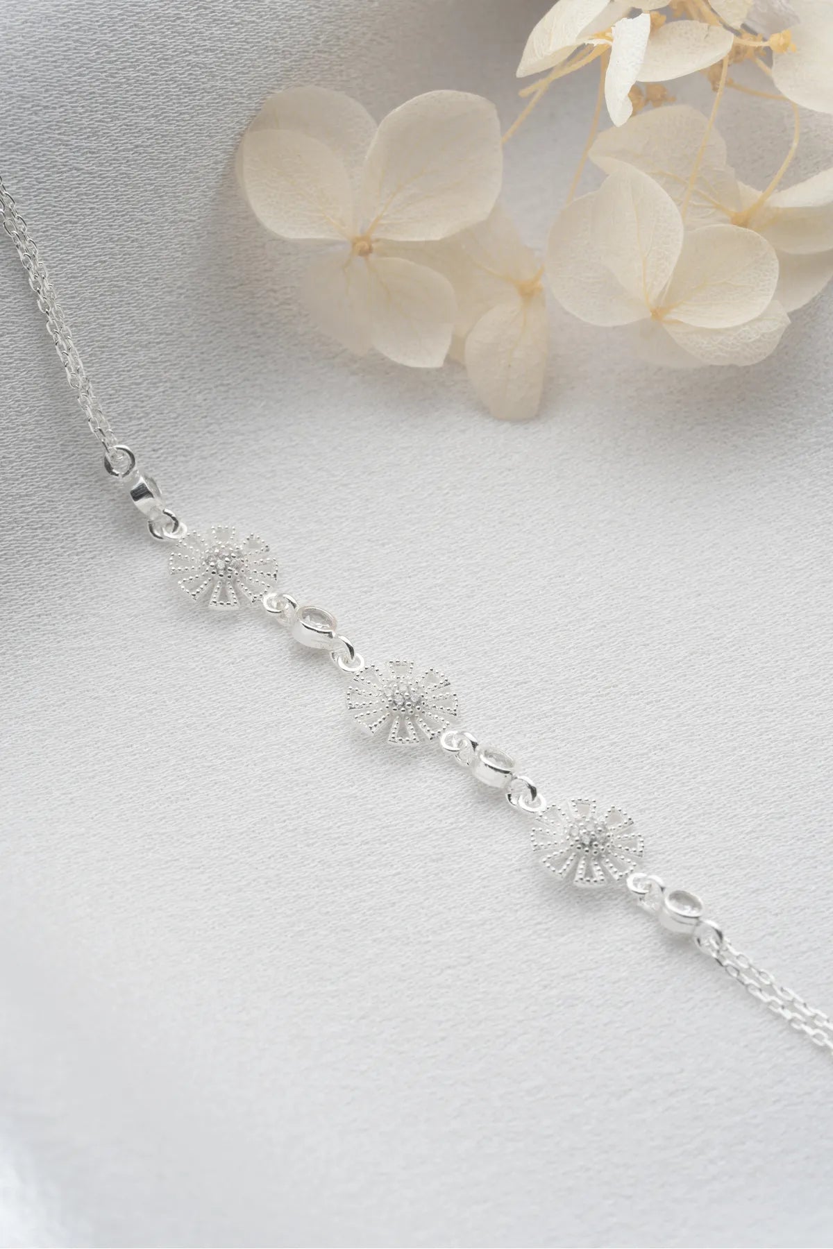 Bloom Armband - 925 Silber - von Lydian