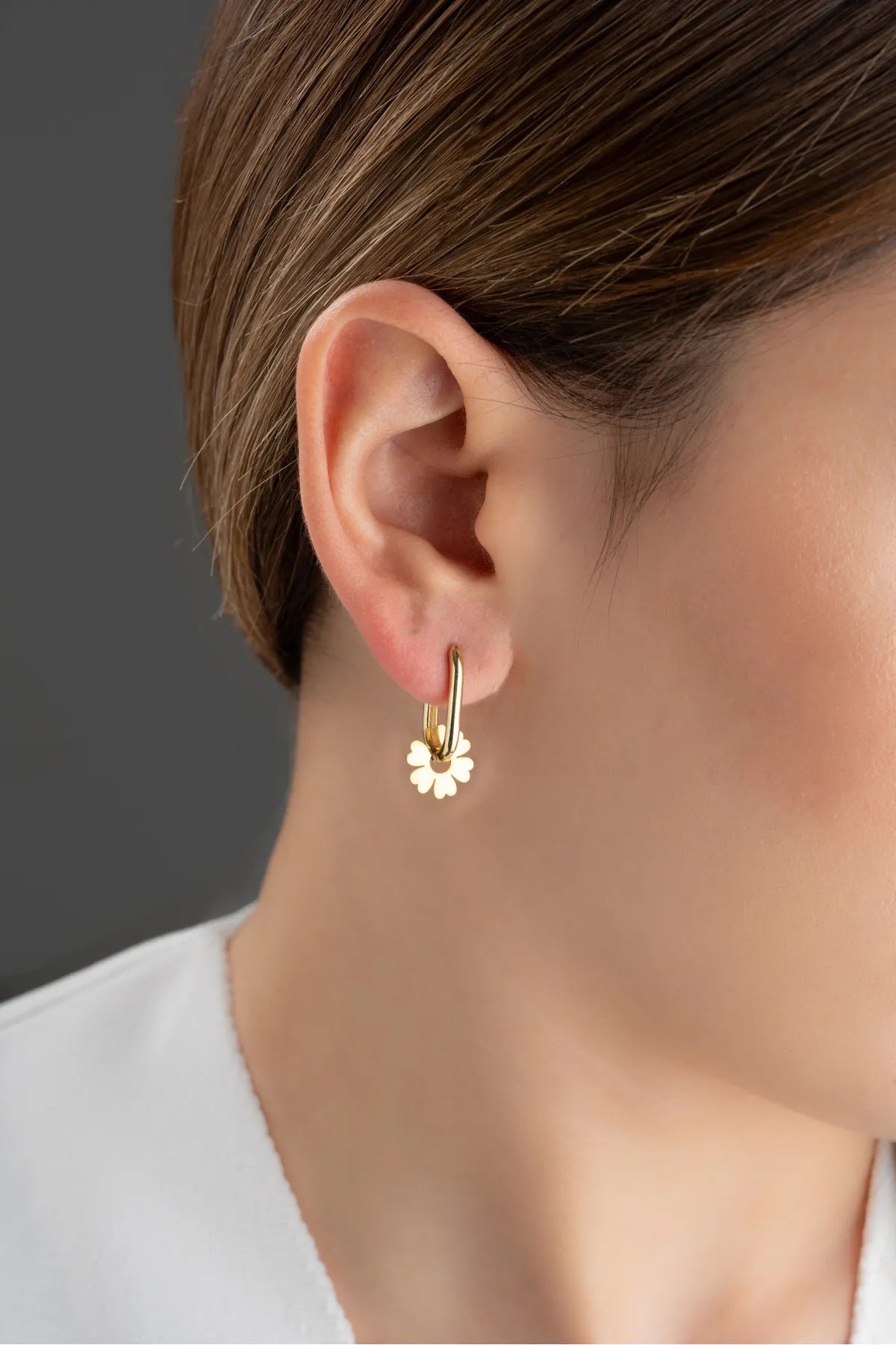 Flora Doré – 925 Sterling Silver Oorbellen