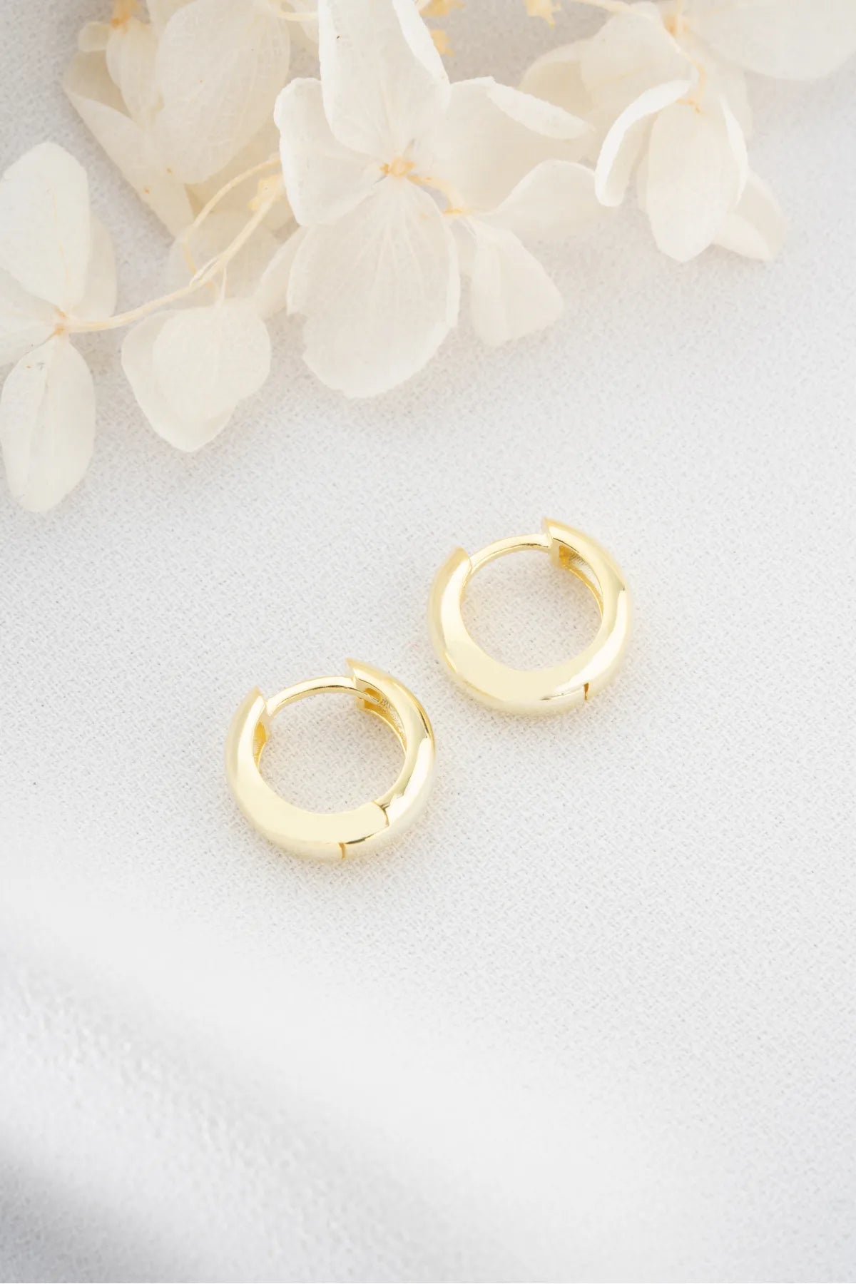 Mini -Glühen - 925 Ohrringe aus Sterlingsilber