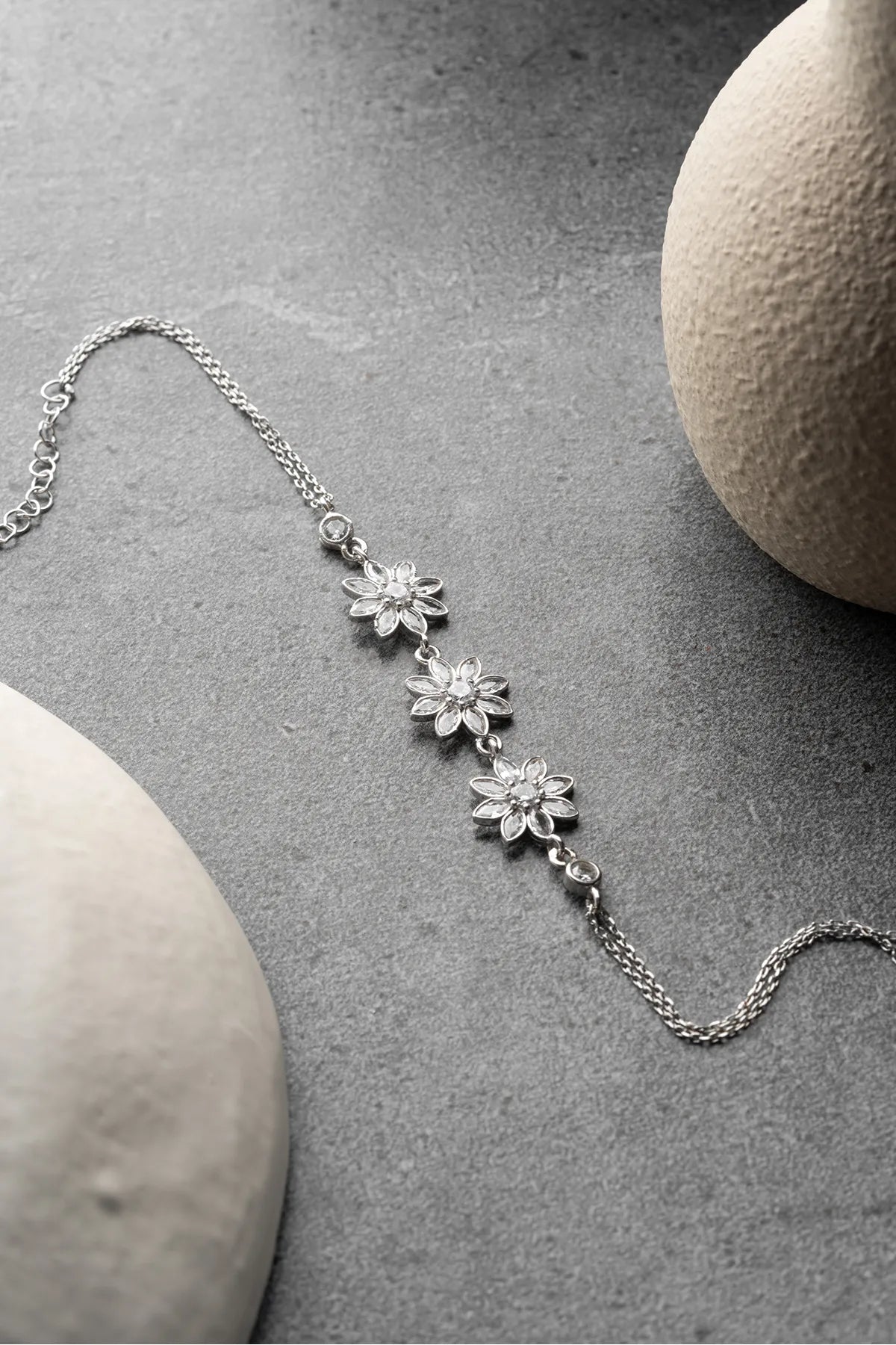 Lotus Glow Armband - 925 Silber - Bylydian