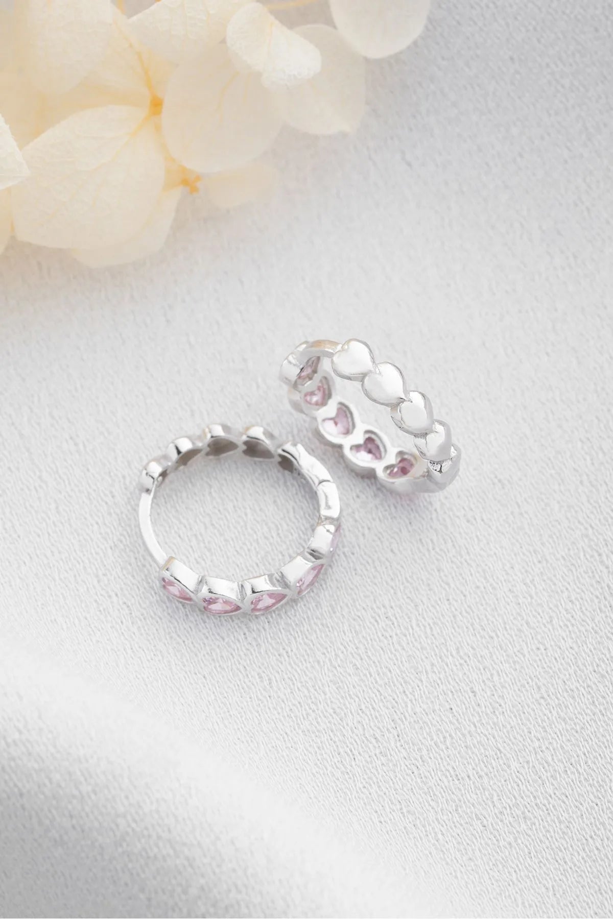 Süße Herzen - 925 Ohrringe aus Sterling Silber