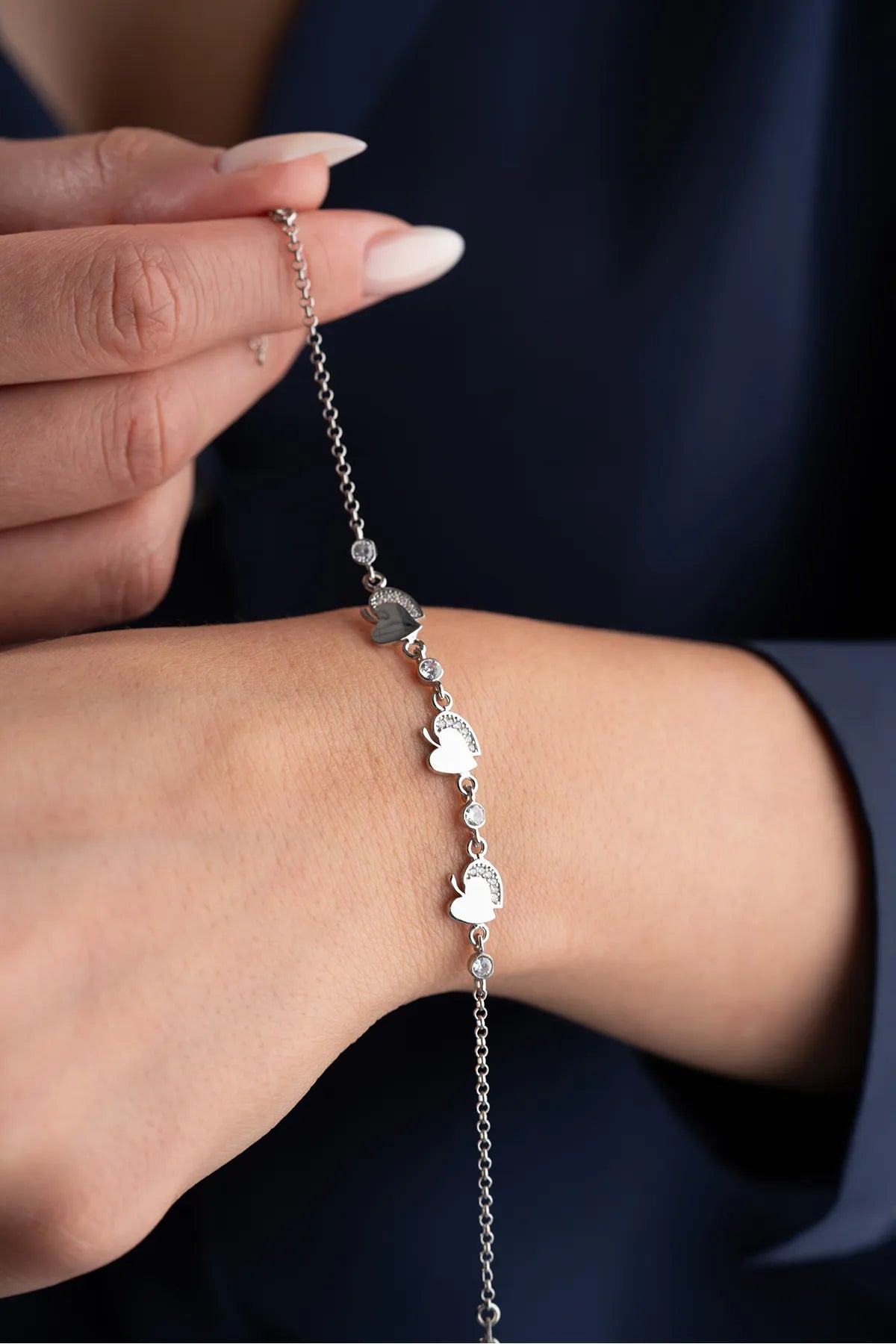 Schatz Apfelarmband- 925 Silber-Byylydian