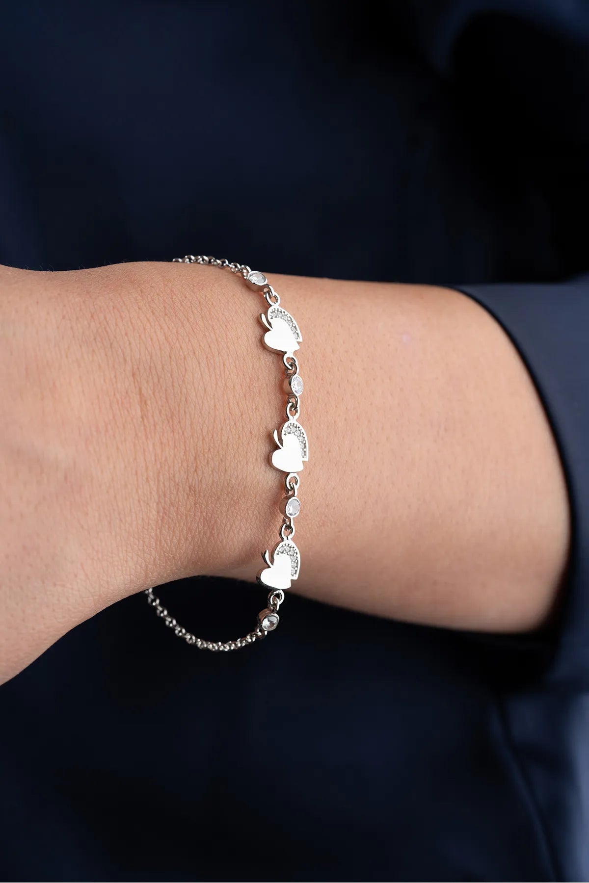 Schatz Apfelarmband- 925 Silber-Byylydian