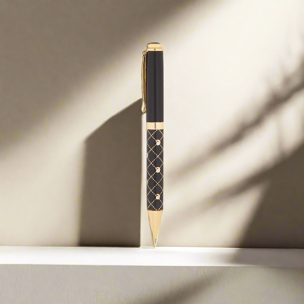 Personalisiertes Stiftset – Schreibset mit gravierter Holzbox BLP2115