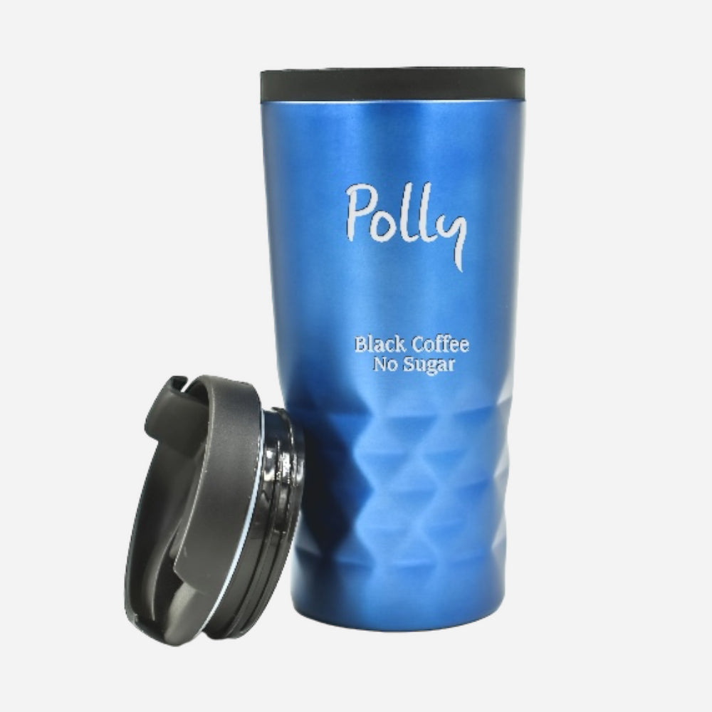 Graphic Mug Thermobecher mit Text -B2