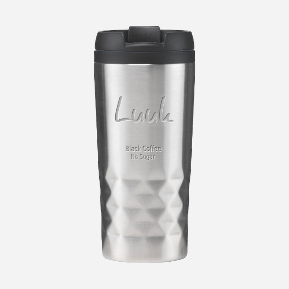 300-ml-Thermosbecher mit grafischem Motiv und Text -G4