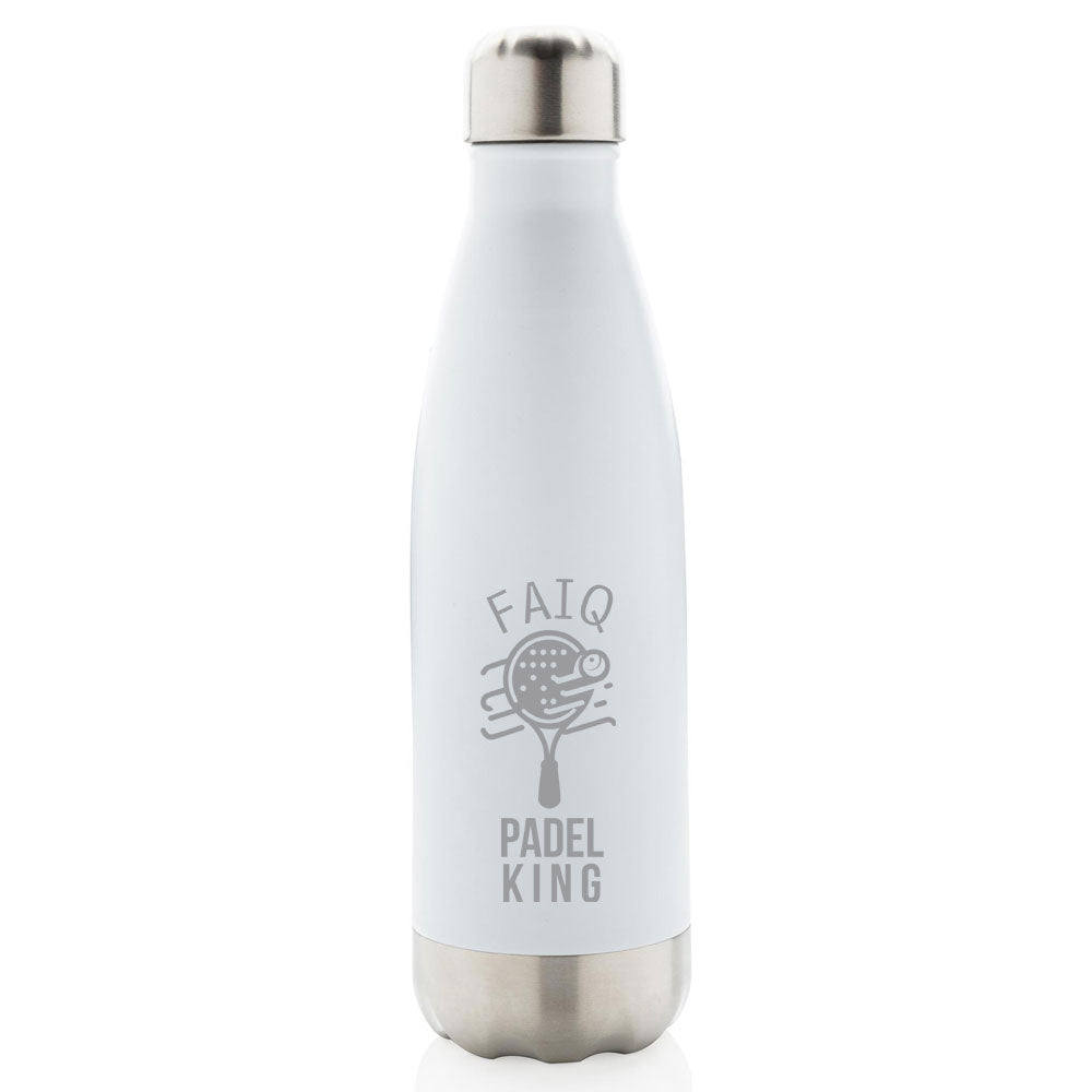 Es ist Padel Tennis Sport Edelstahlwasserflasche-D28