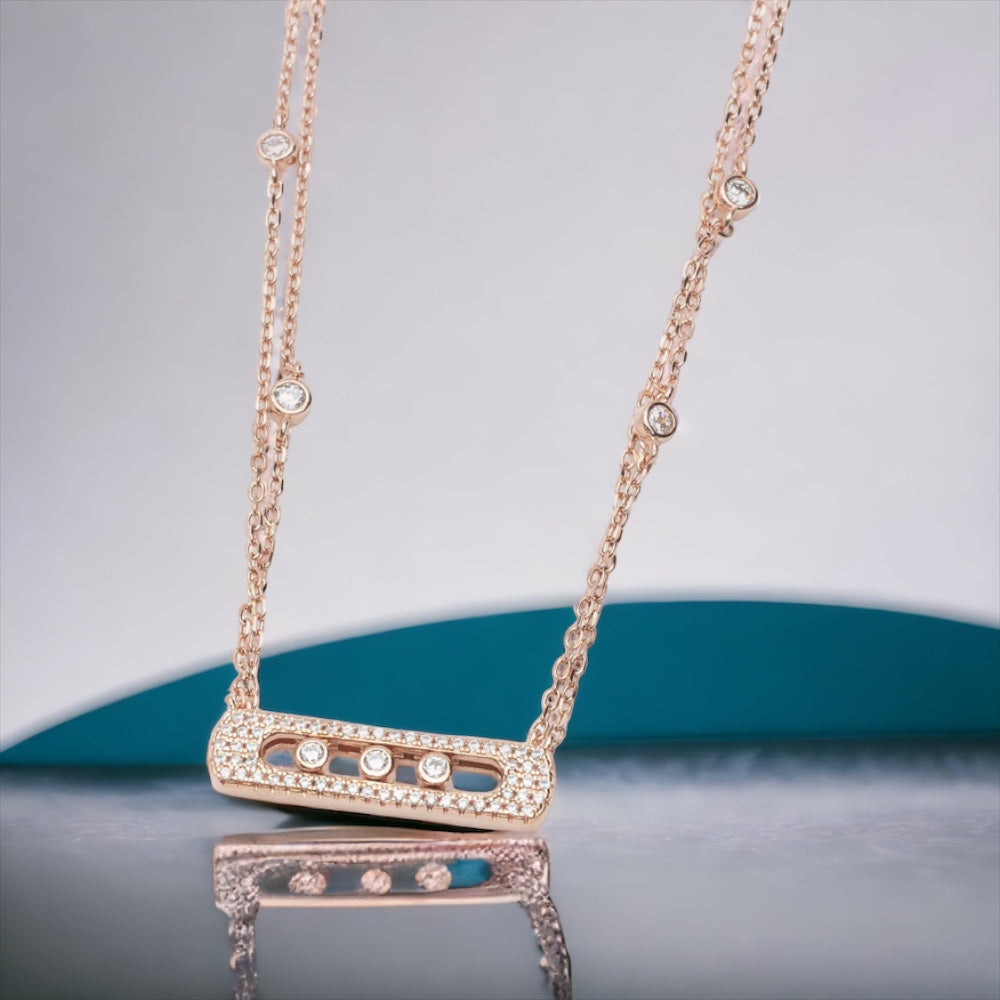 925 sterling zilveren ketting CSN063