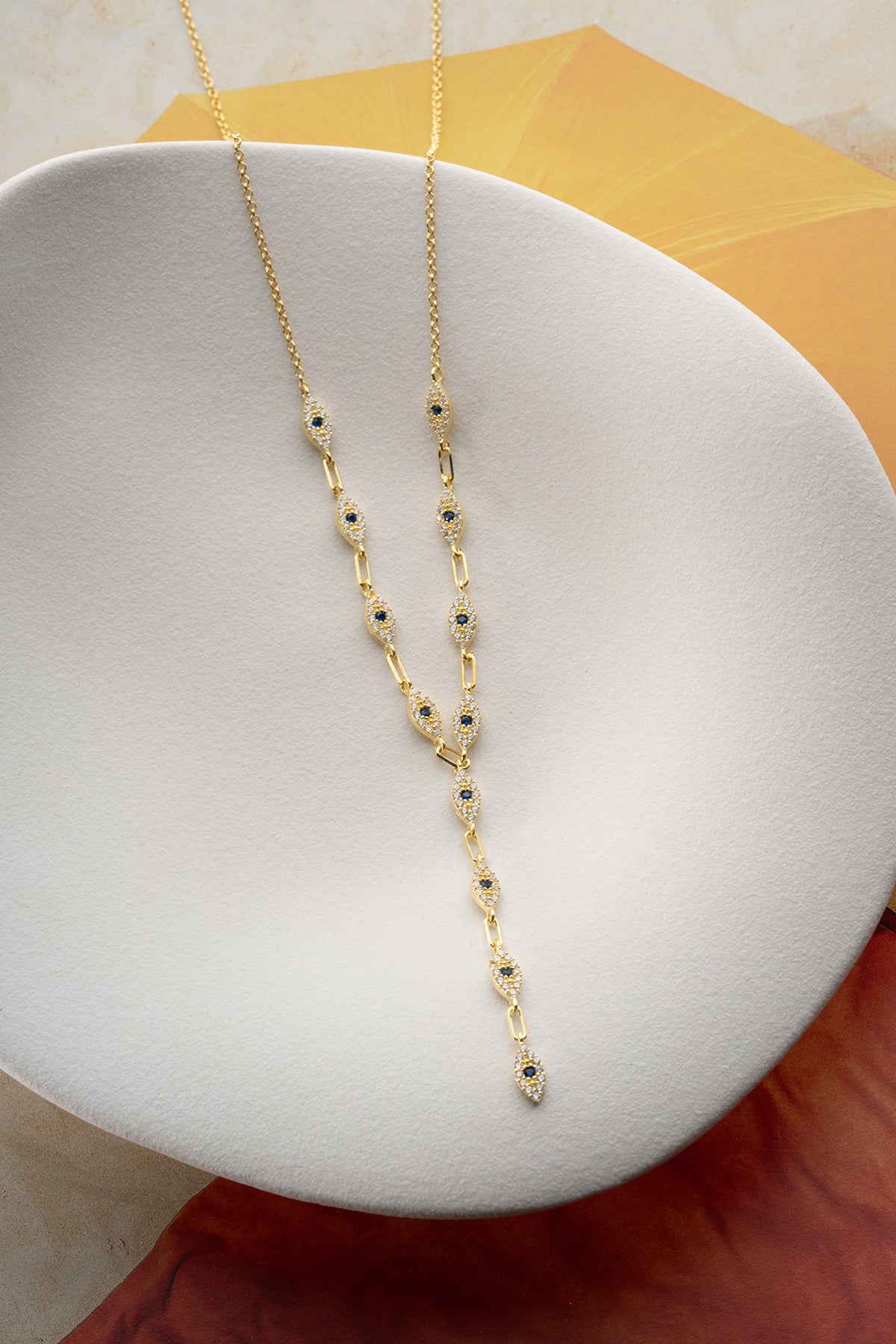 Serenay - Nazar Y Ketting – 925 Zilver