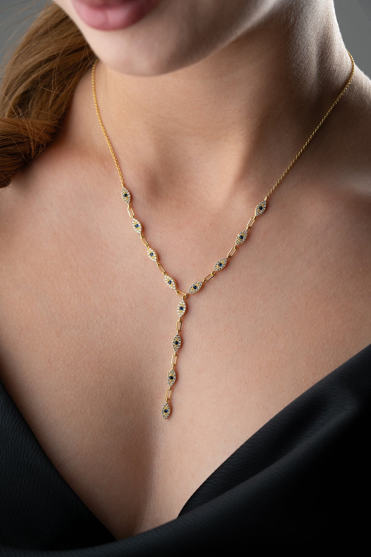 Serenay - Nazar Y Ketting – 925 Zilver