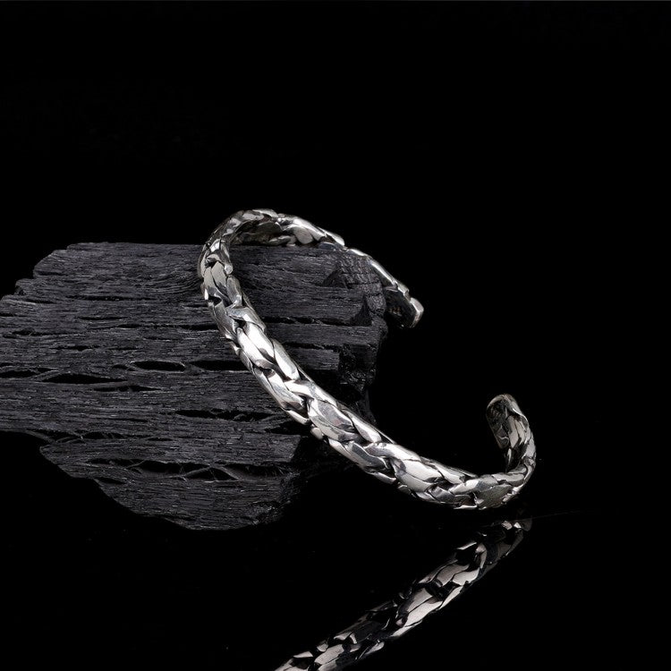 Koning Schakel 925 Sterling Zilver Heren Armband