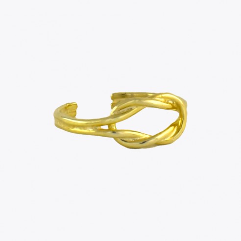 Für immer verbundener Ring – 925er Sterlingsilber