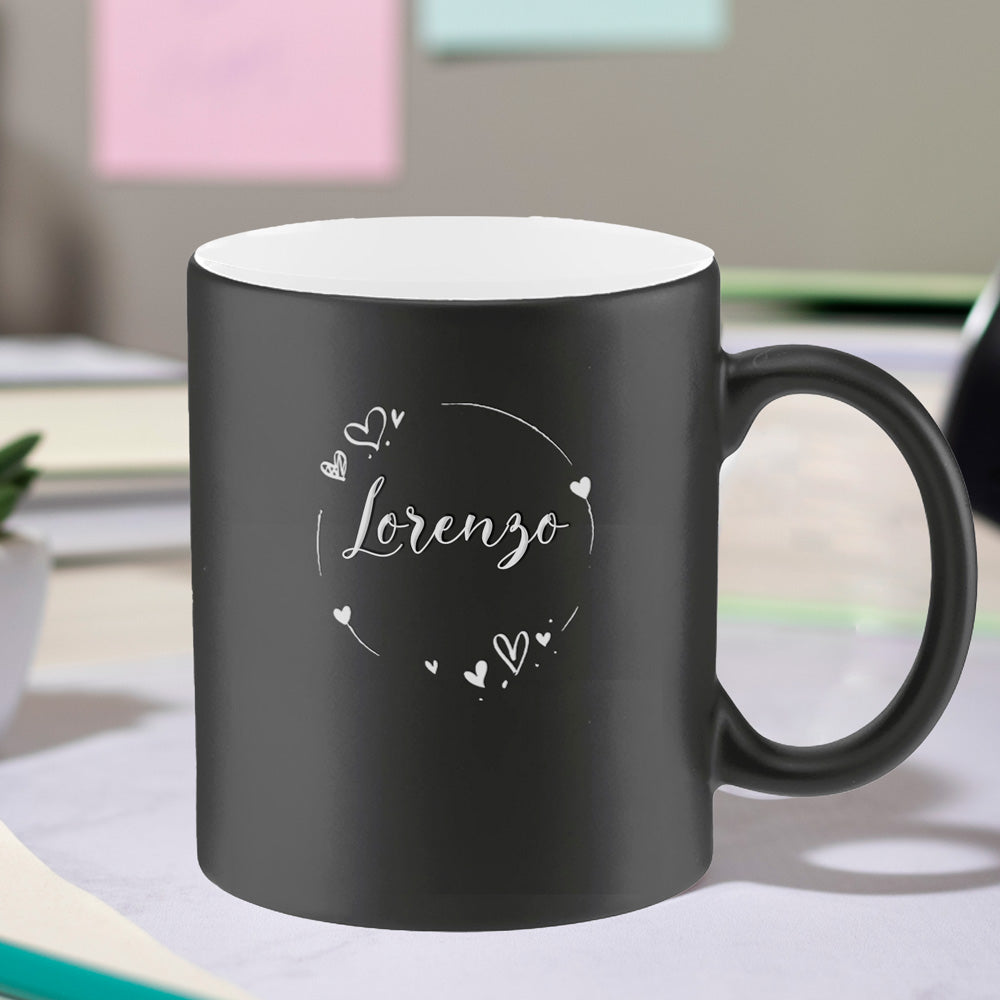 Personalisierte Tasse mit Text 1