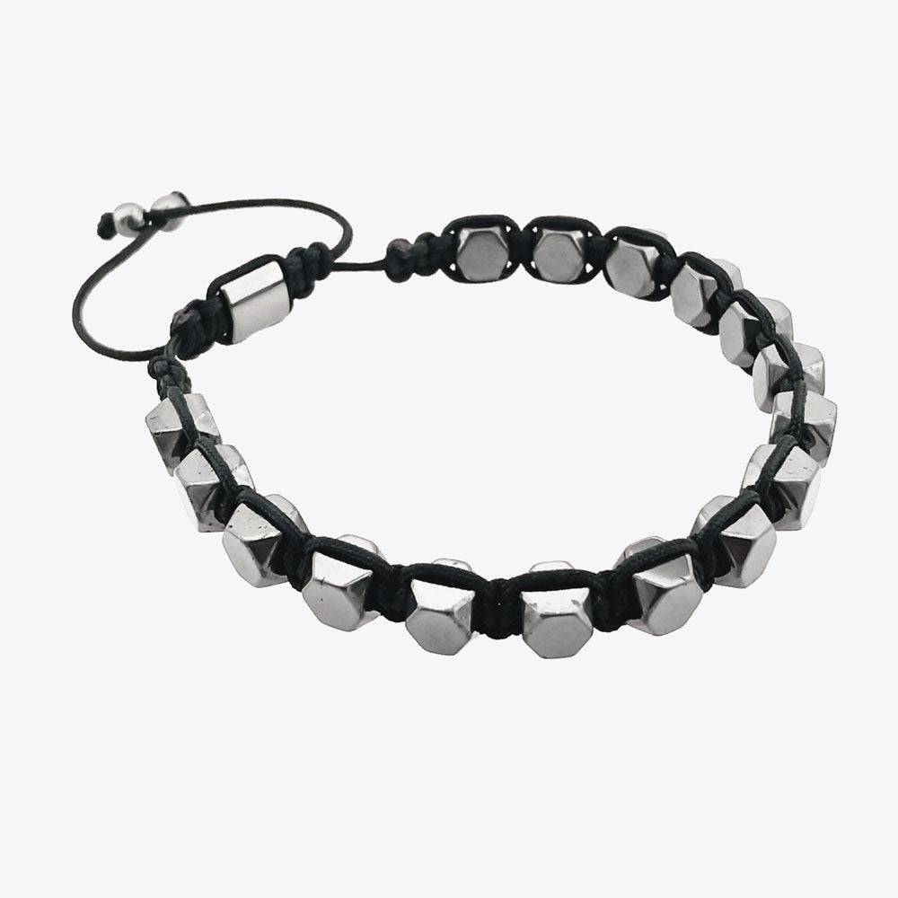 von LYDIAN Herrenarmband Hämatit ARLB-20
