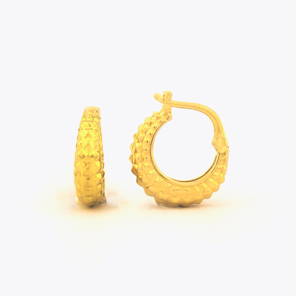 925 sterling zilveren oorbellen - 15 mm BLARW010