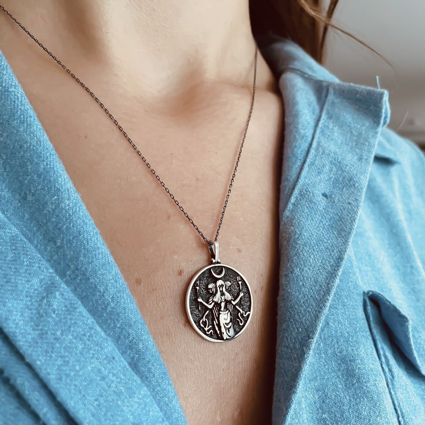 Maangodin Medaillon - ketting hanger