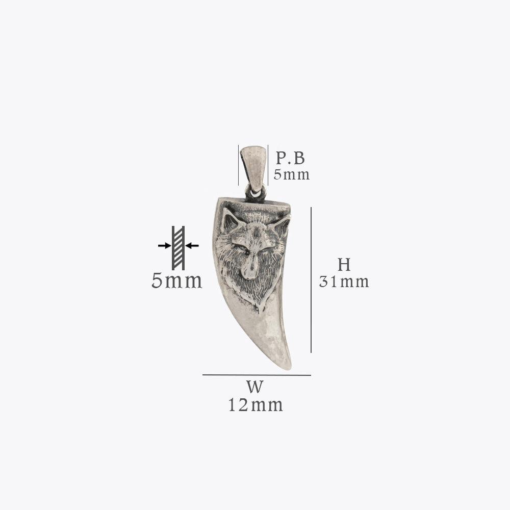 Zilveren ketting met hanger BLARY068