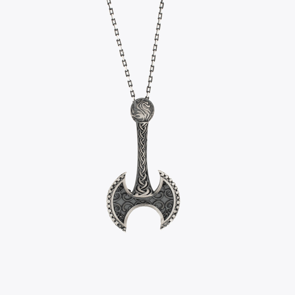 Zilveren ketting met hanger BLARY073