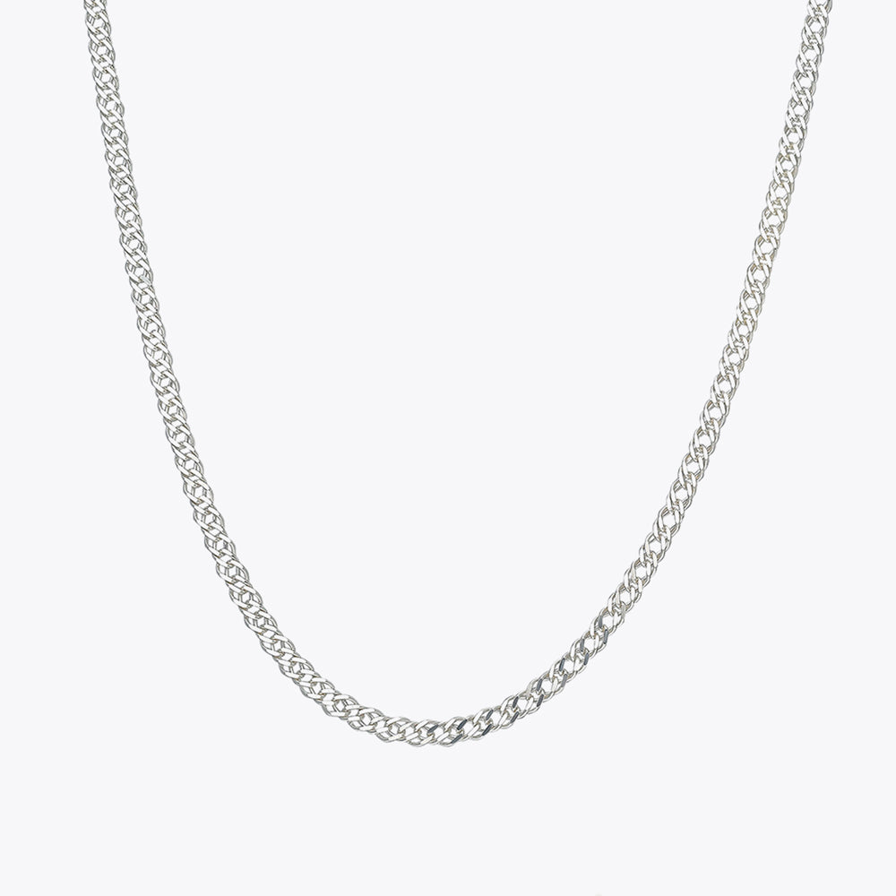 Curb Ketting 2,3 mm 925 Zilver BLMN014