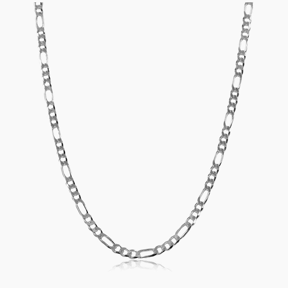Silberne Figarokette 2,2 mm BLMN012