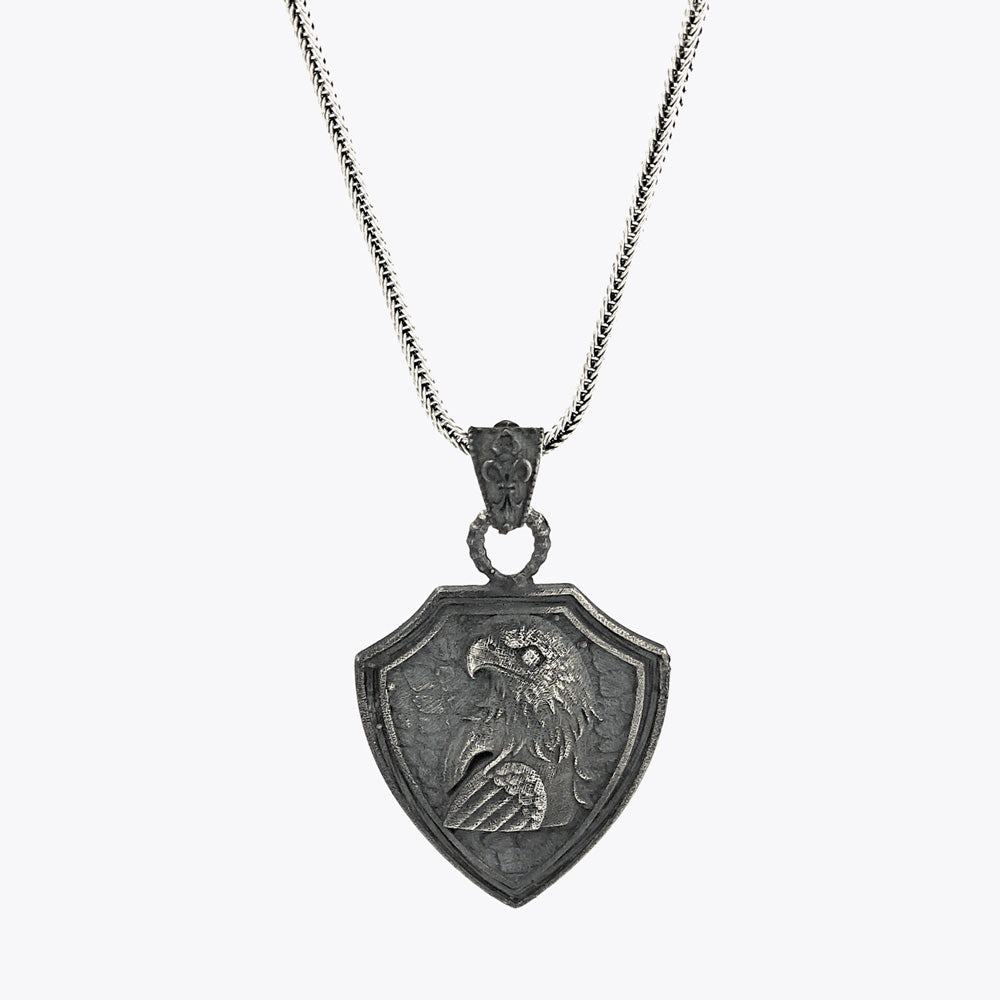 By LYDIAN Zilveren Ketting met Adelaar BLYDK335