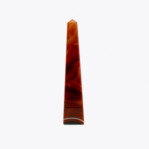 Edelstein Obelisk Spitzenachat (110gr -12cm)