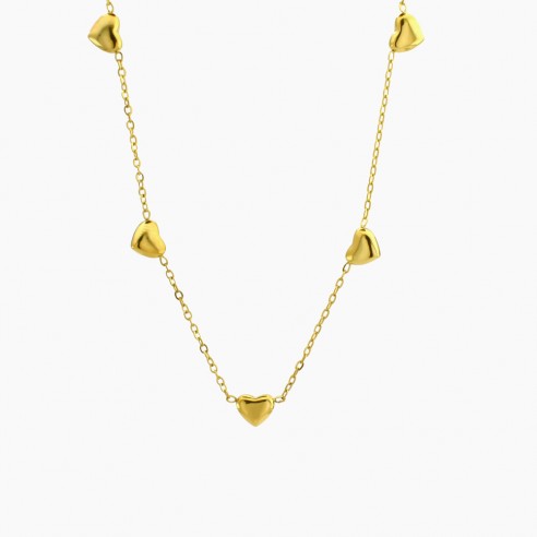 Ketting met hartjes