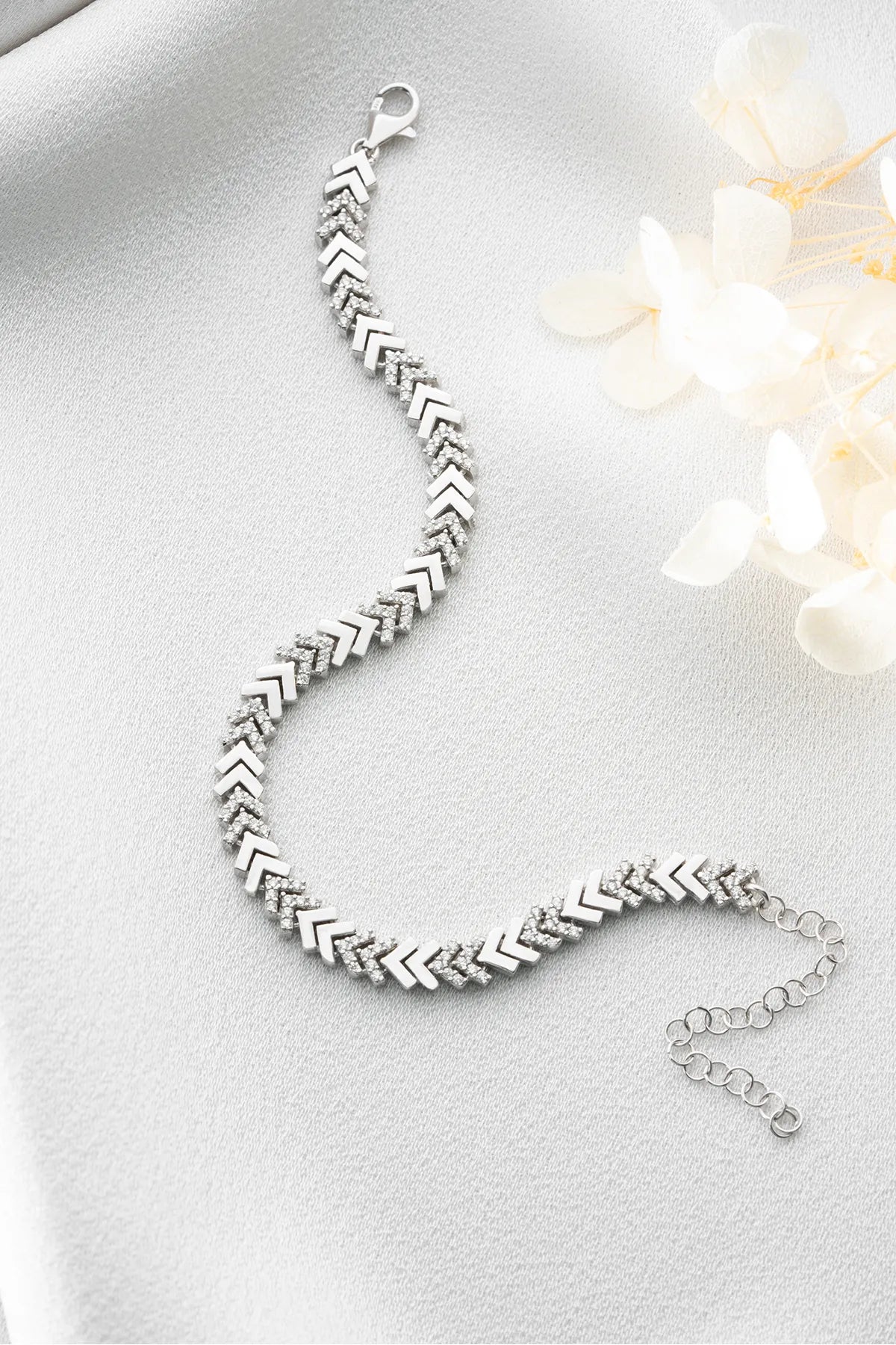 Vibe Armband - 925 Silber mit Zirkonia - von Lydian