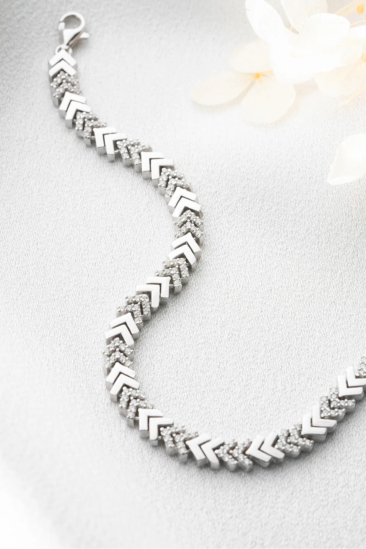 Vibe Armband - 925 Silber mit Zirkonia - von Lydian