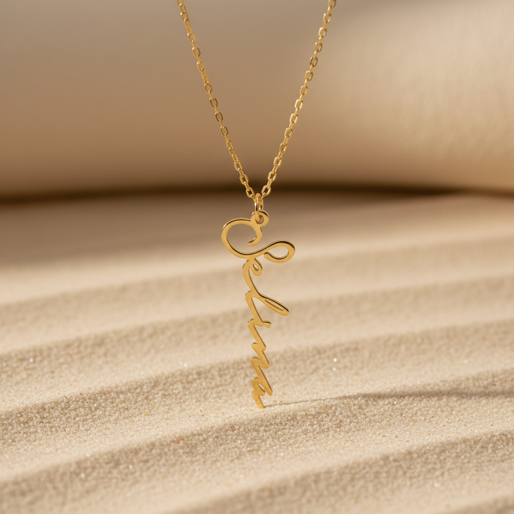 Personalisierte Namenskette - 925 Sterlingsilber