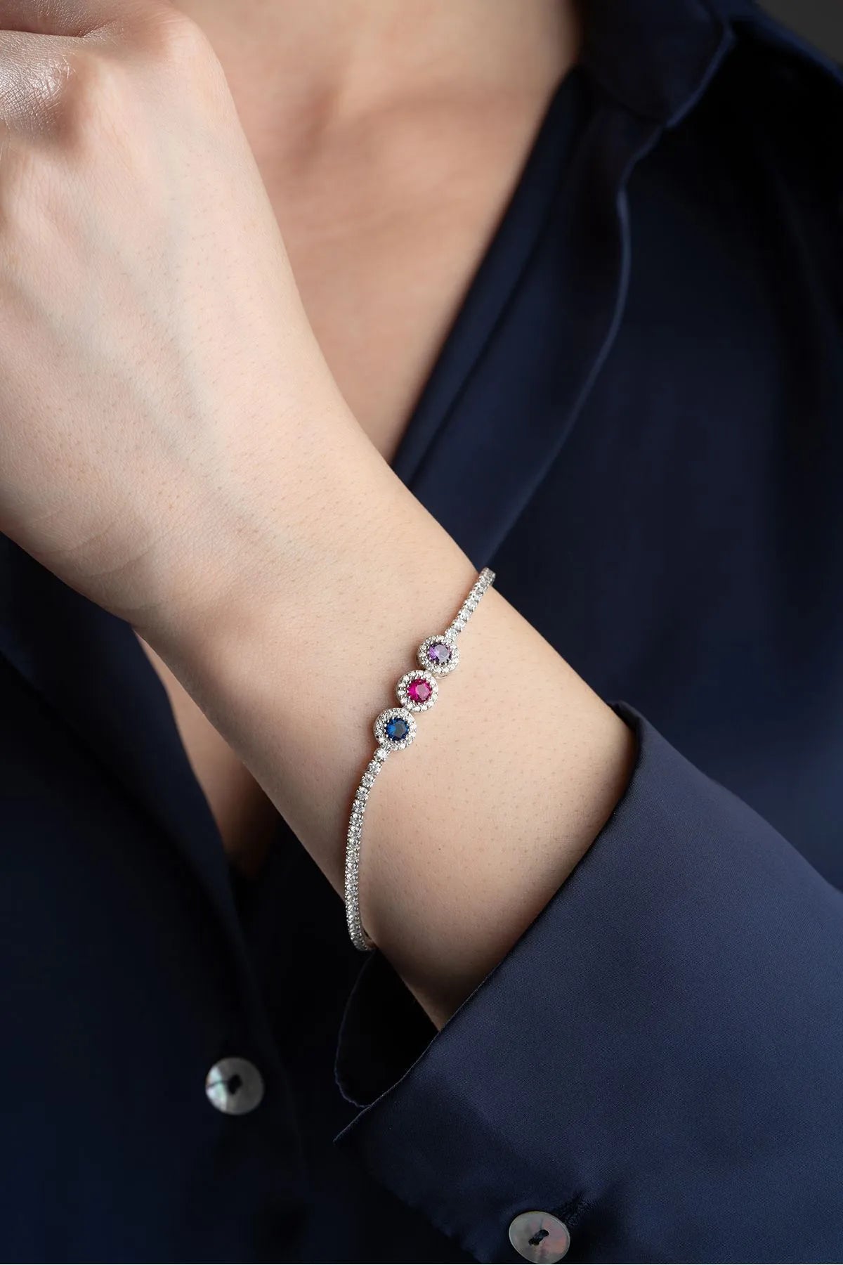 Trinity Spark Armband - 925 Silber