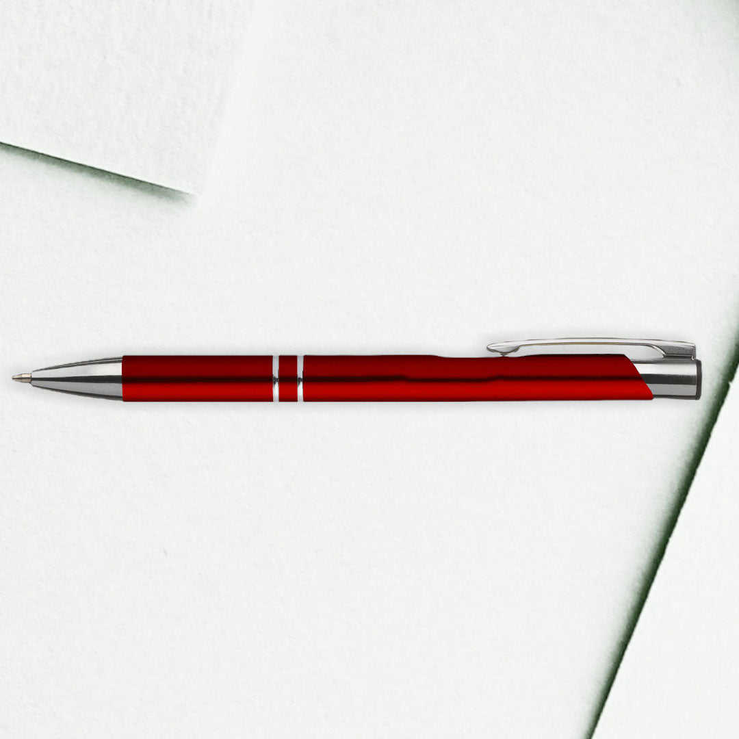 Gepersonaliseerde Balpen - Schrijfset Met Gegraveerde Houten Doos BLP2002RD