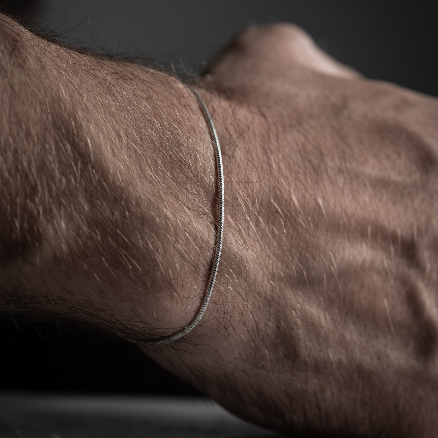 Fijne Snake Chain Armband van 925 Sterling Zilver