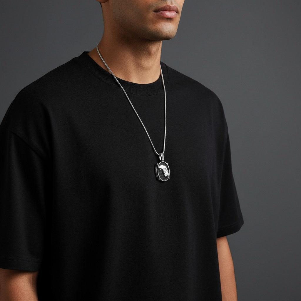 925 Zilver Herenketting met Adelaar