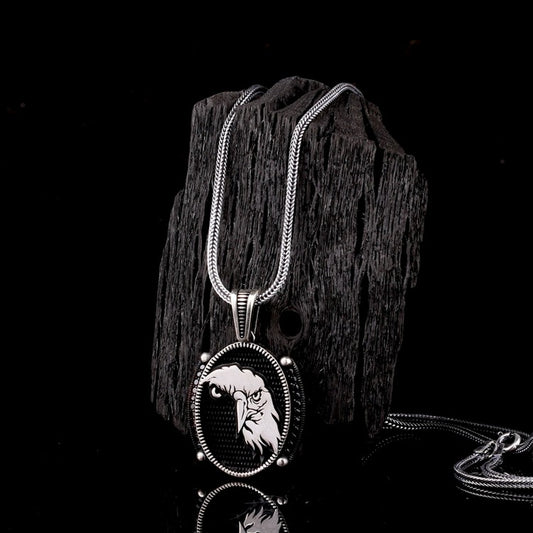 925 Zilver Herenketting met Adelaar