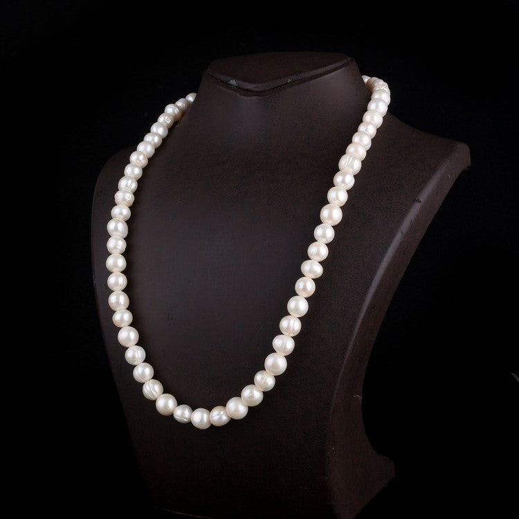 925 Zilver Clip Sluiting Cultuurparel Halsketting – 50 cm