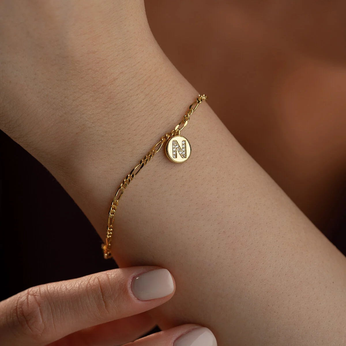 Briefarmband - 925 Silber