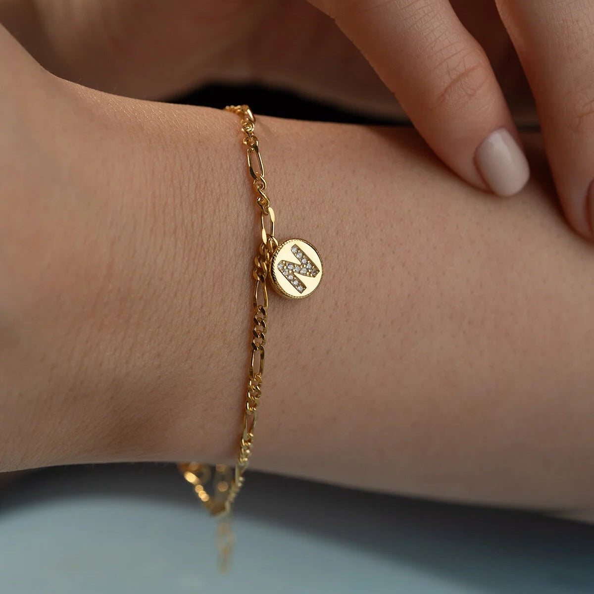 Briefarmband - 925 Silber