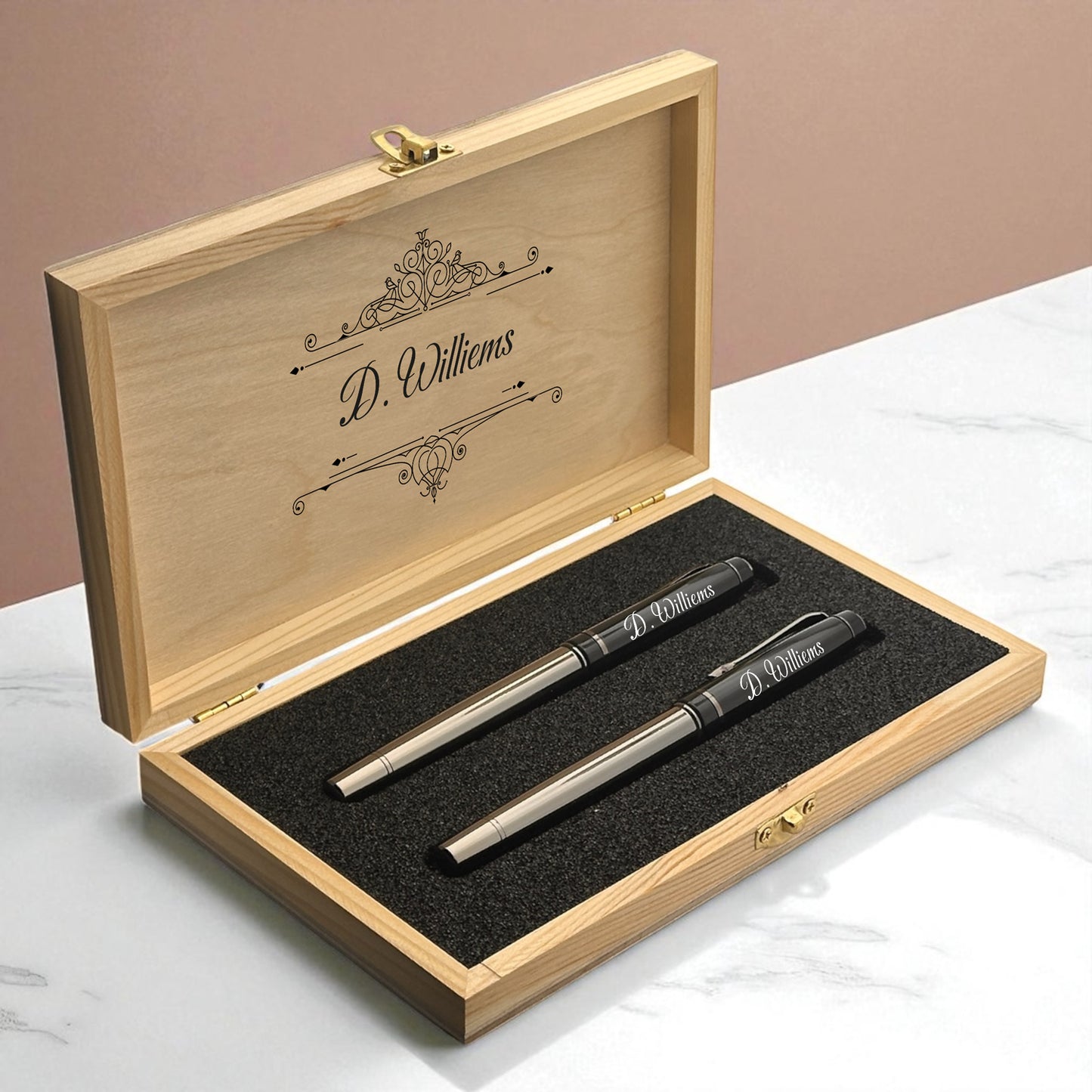 Personalisiertes Stiftset – Schreibset mit Box BLP2116S
