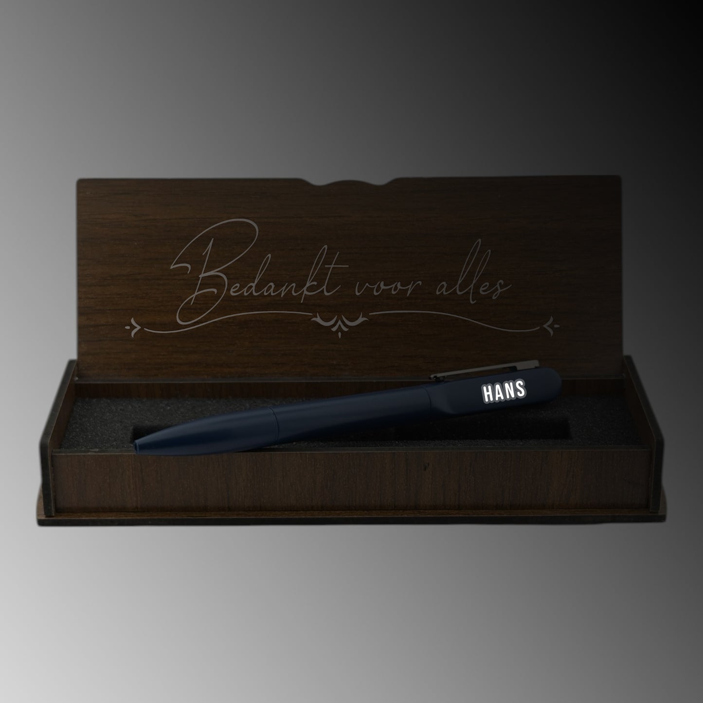 Personalisierter LED-Kugelschreiber aus Metall