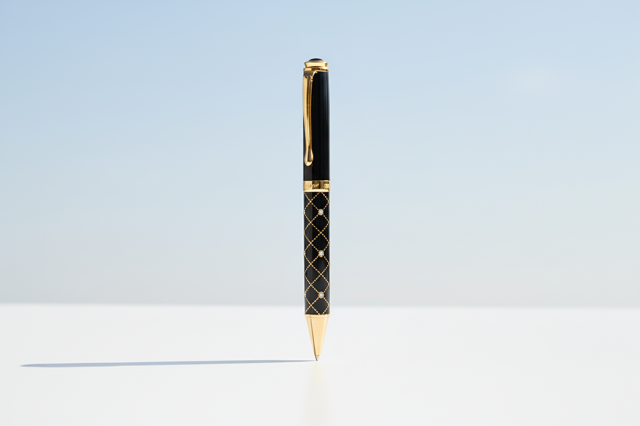 Personalisiertes Stiftset – Schreibset mit gravierter Holzbox BLP2115