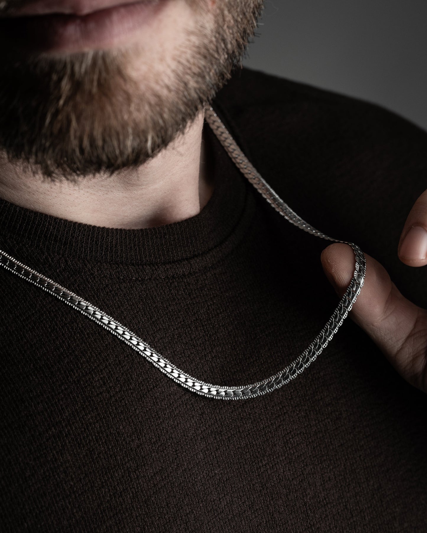 Stalen Schakelketting (55cm)