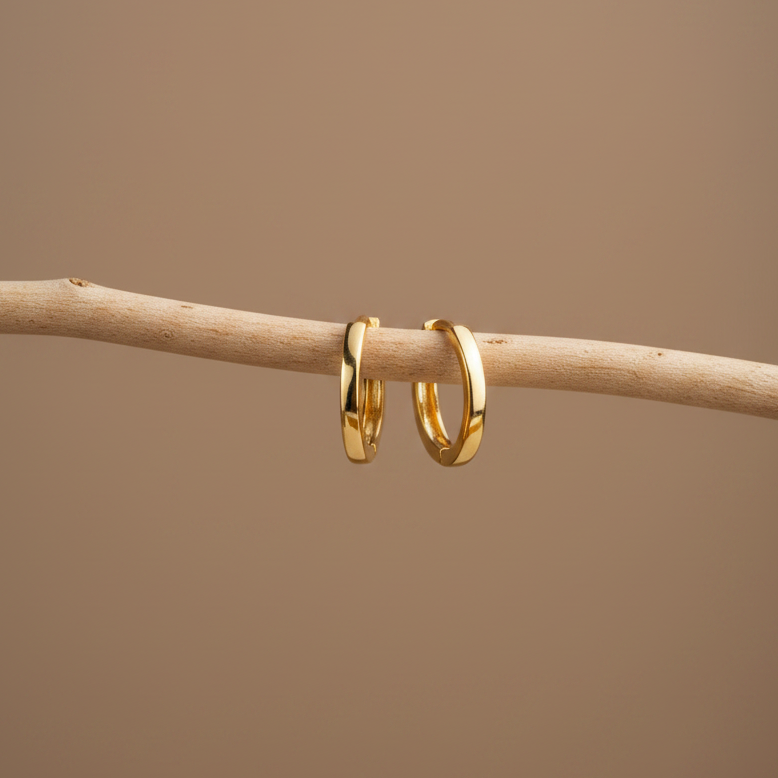 Minimalistische Creolen 925 Zilver