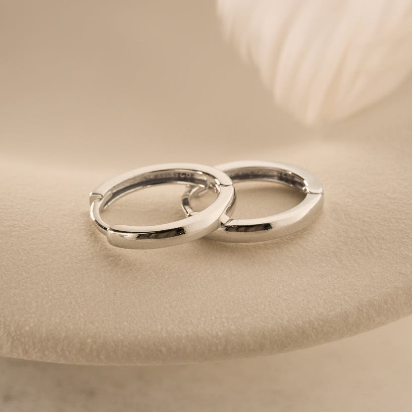 Minimalistische Creolen 925 Zilver