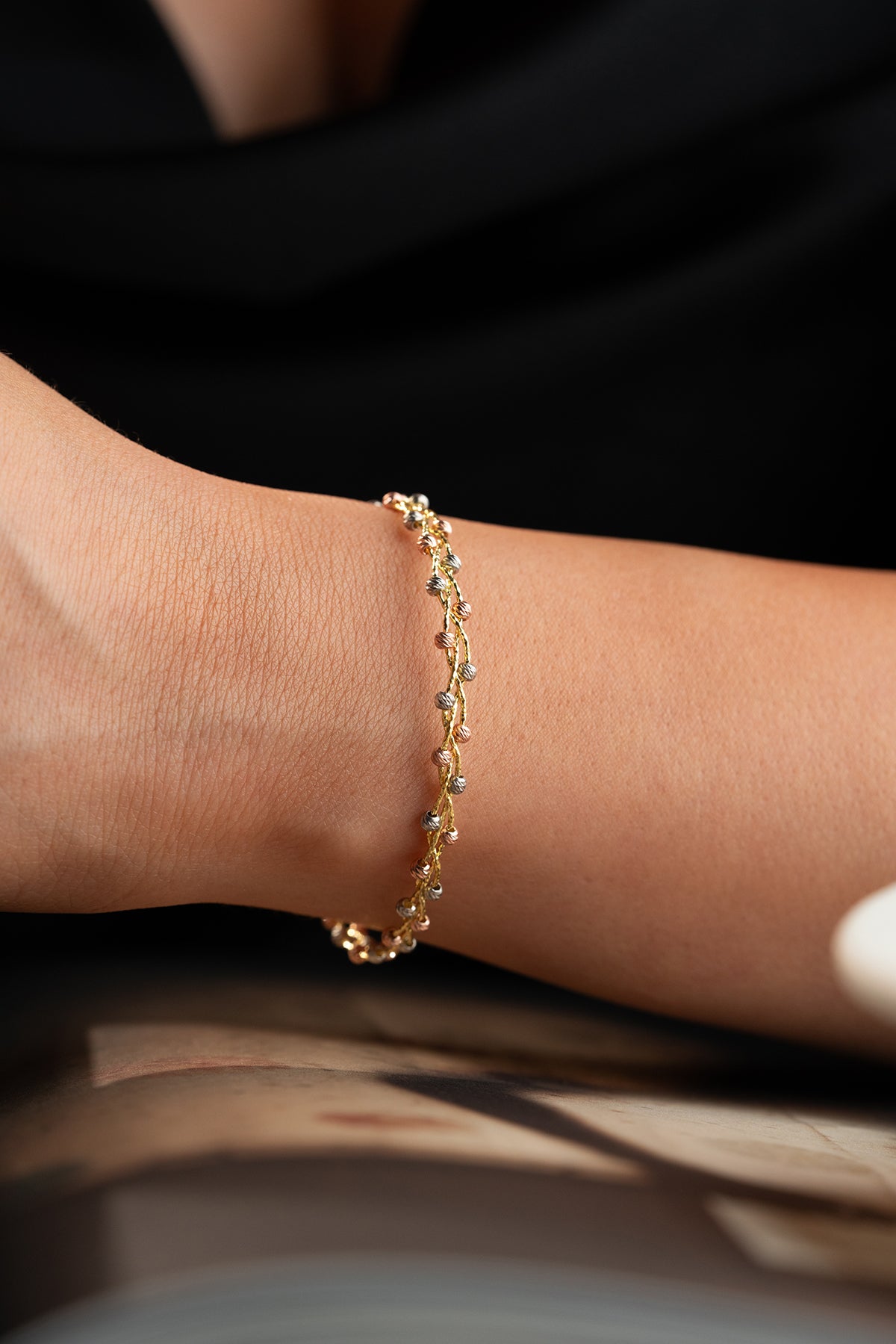 Dorika Armband Tricolor | 925 Zilver