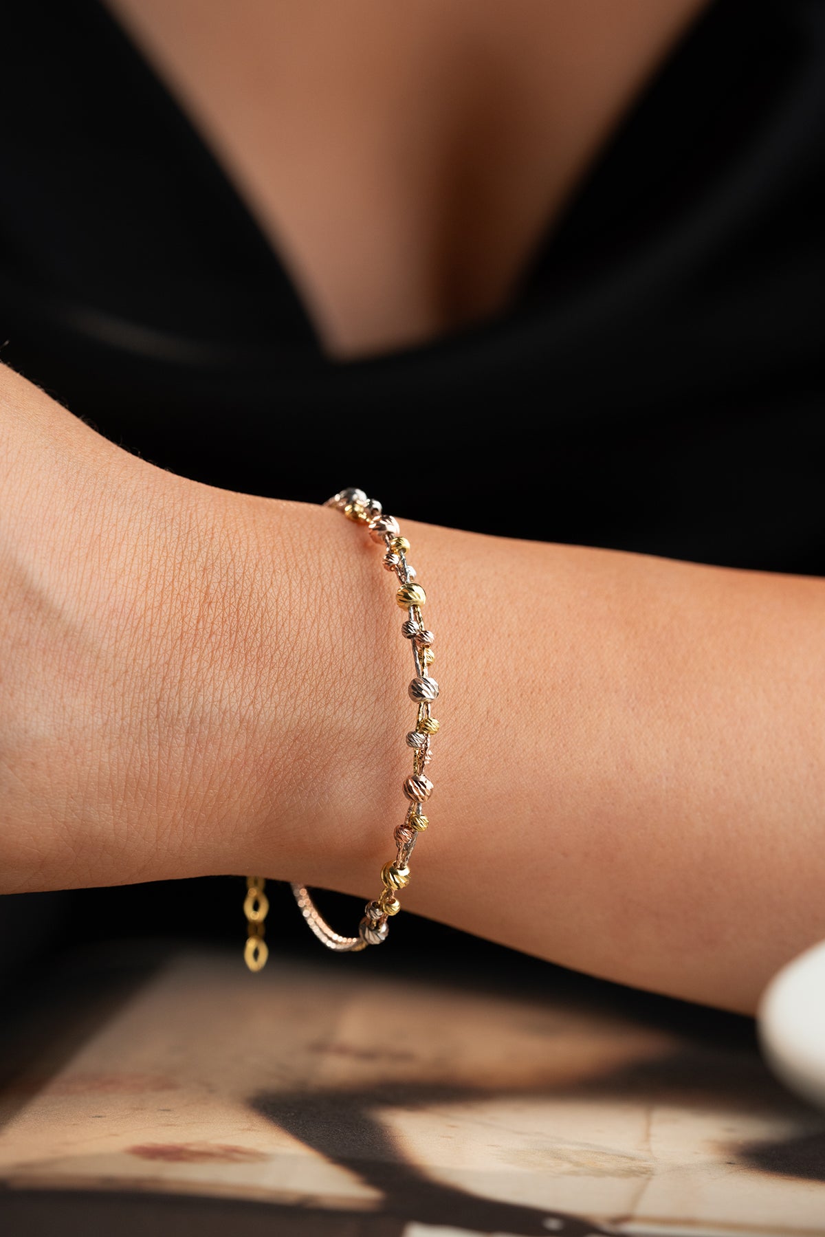 Dorika Armband Tricolor | 925 Zilver
