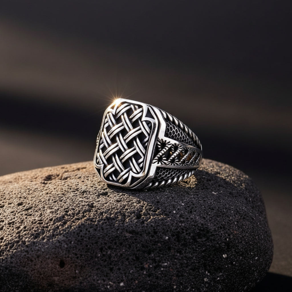 Siegelring 925 Sterling Silber ORTBL189